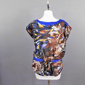 Bisou Bisou Women Shirt‎ Multicolor L